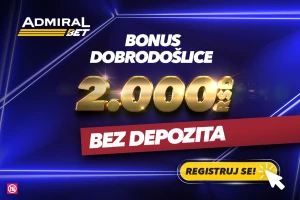 Zaronite u AdmiralBet svet klađenja ovog proleća